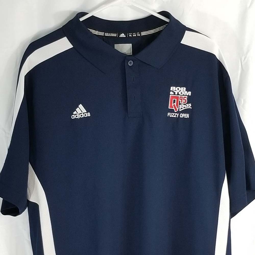 Adidas XL ClimaLite Bob &Tom Fuzzy open shirt